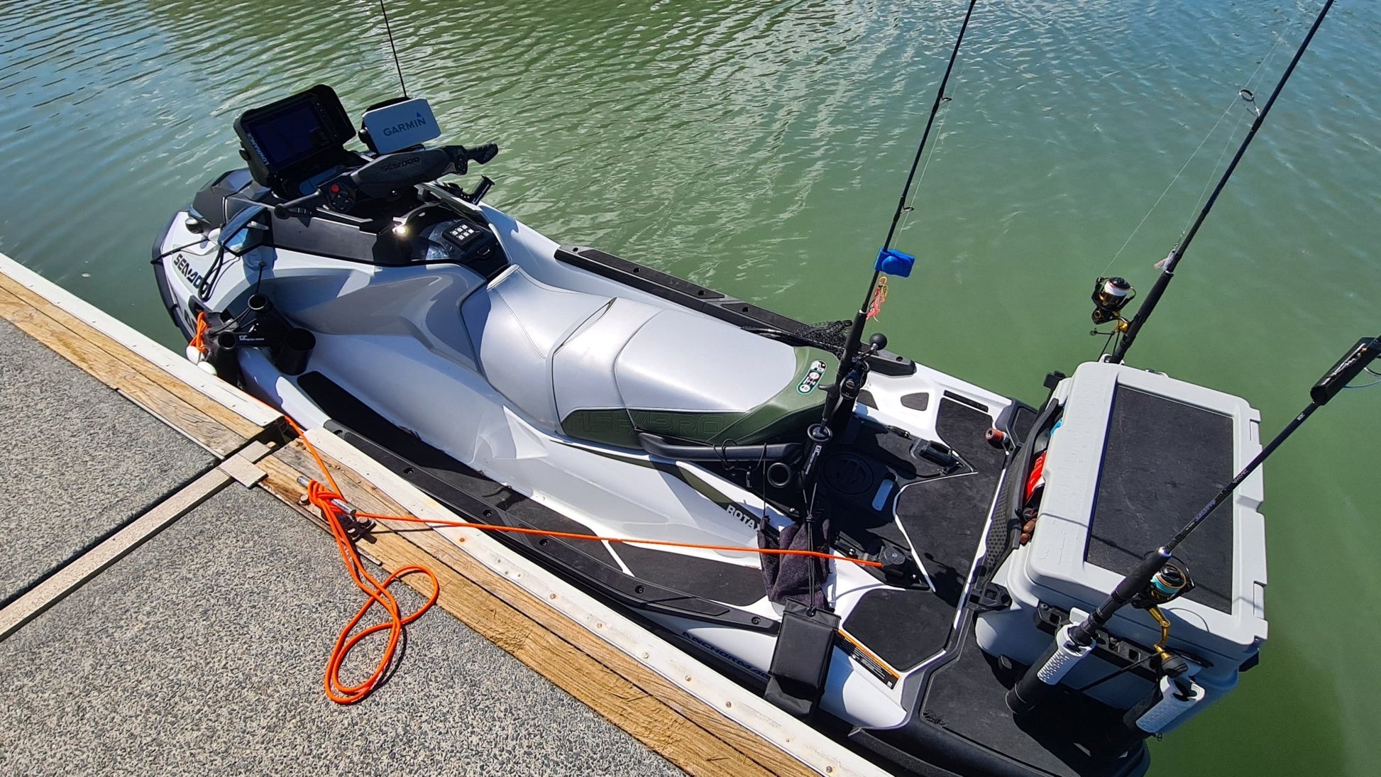Puck and Dock Line for Seadoo FishPro - Jetcast